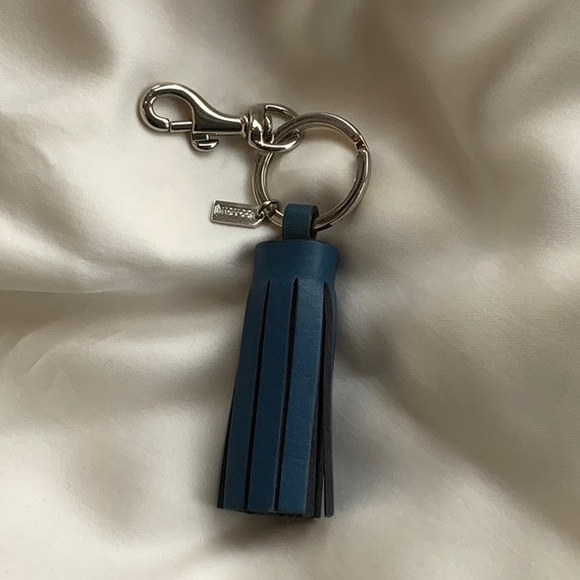 Coach Accessories - COACH leather tassel key chain